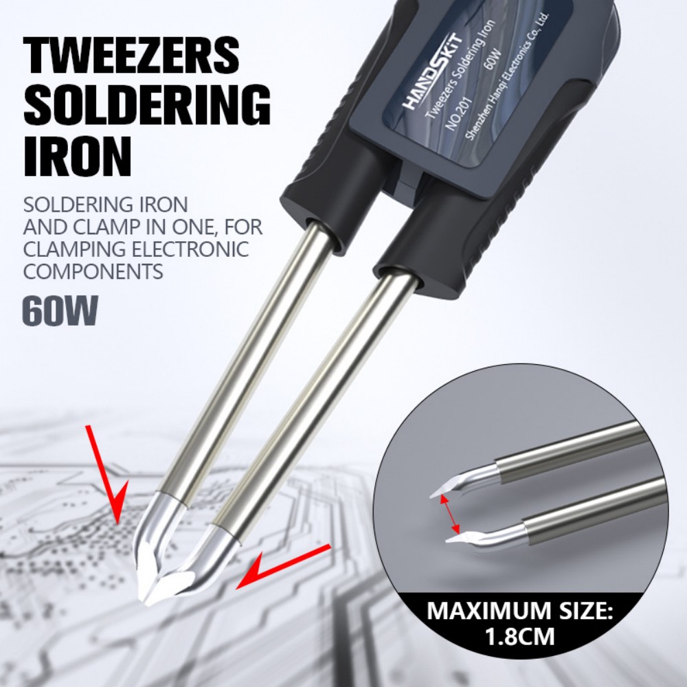 T12 Soldering Tweezer Handle – - Electronics Repair And Maintenance のレビューと価格