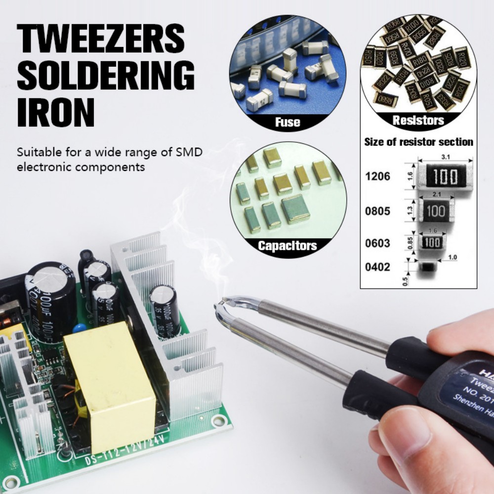 T12 Soldering Tweezer Handle – - Electronics Repair And Maintenance のレビューと価格