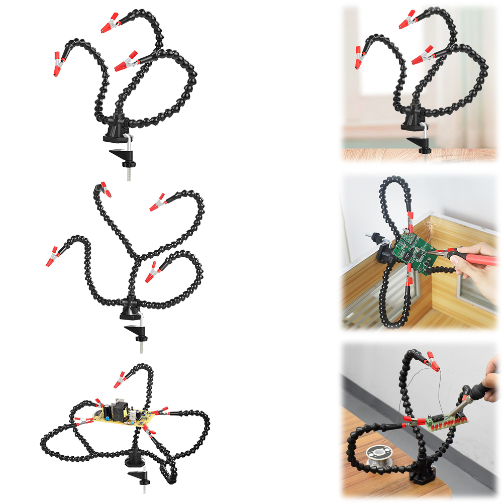 Desk Clamp Soldering Third Han - Electronics Repair And Maintenance のレビューと価格