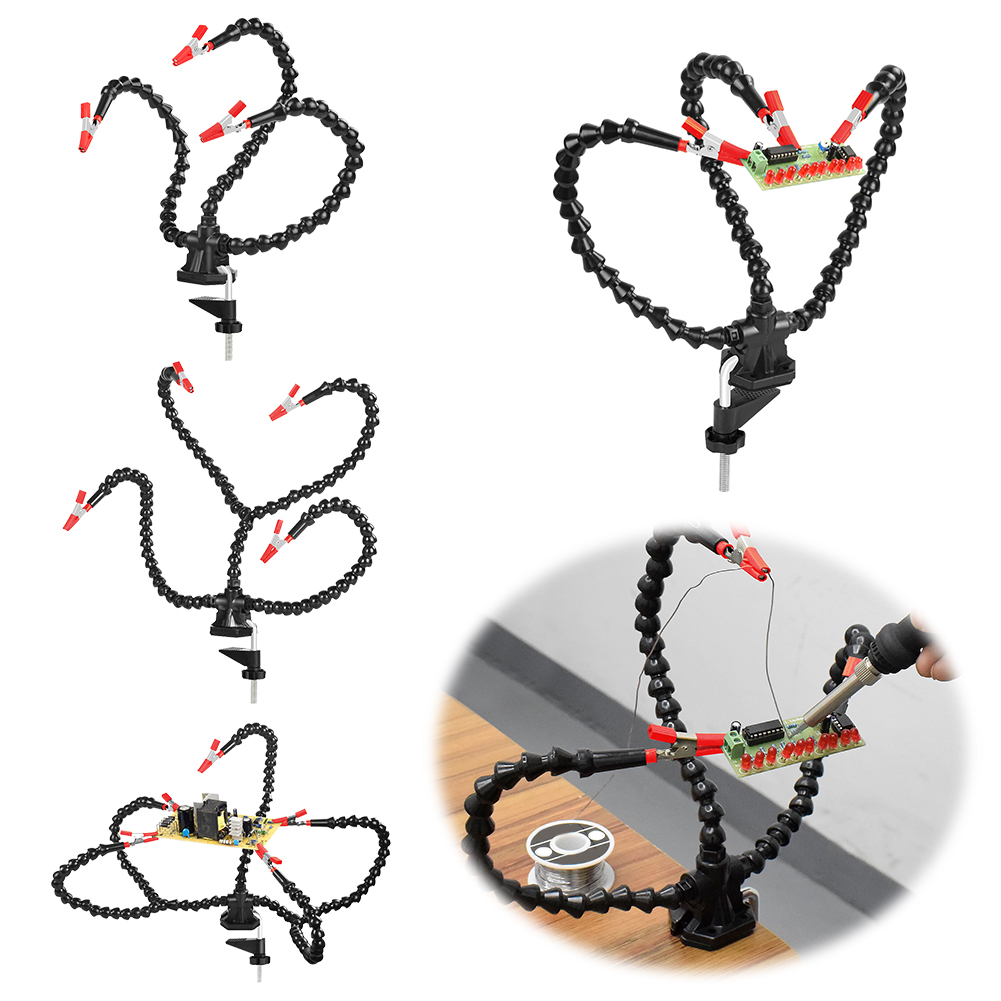 Desk Clamp Soldering Third Han - Electronics Repair And Maintenance のレビューと価格