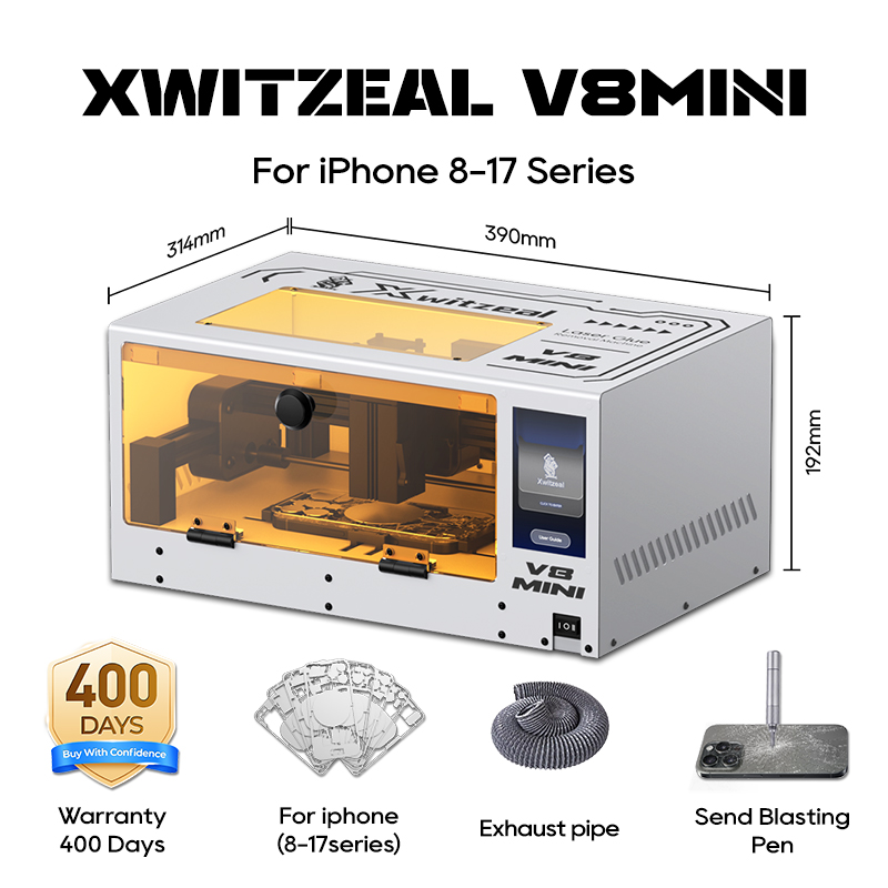 Xwitzeal® V8 MINI Laser Glue R - Electronics Repair Company のレビューと価格