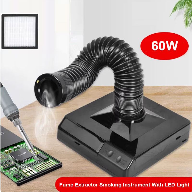 60W Soldering Iron Fume Extrac - Electronic Repair Tutorial のレビューと価格