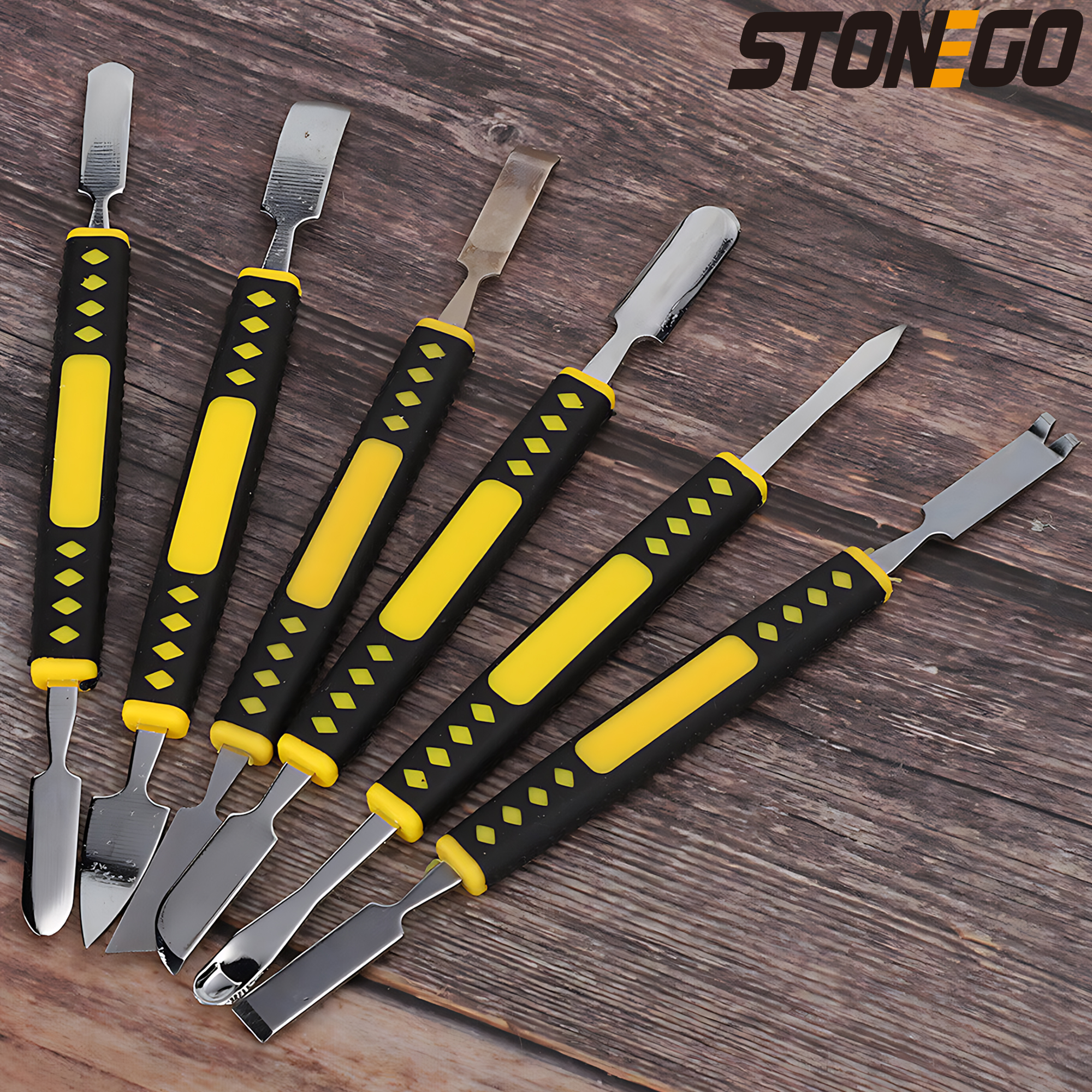 STONEGO  Metal Pry Bar Tool Se - Electronic Repair Tutorial のレビューと価格