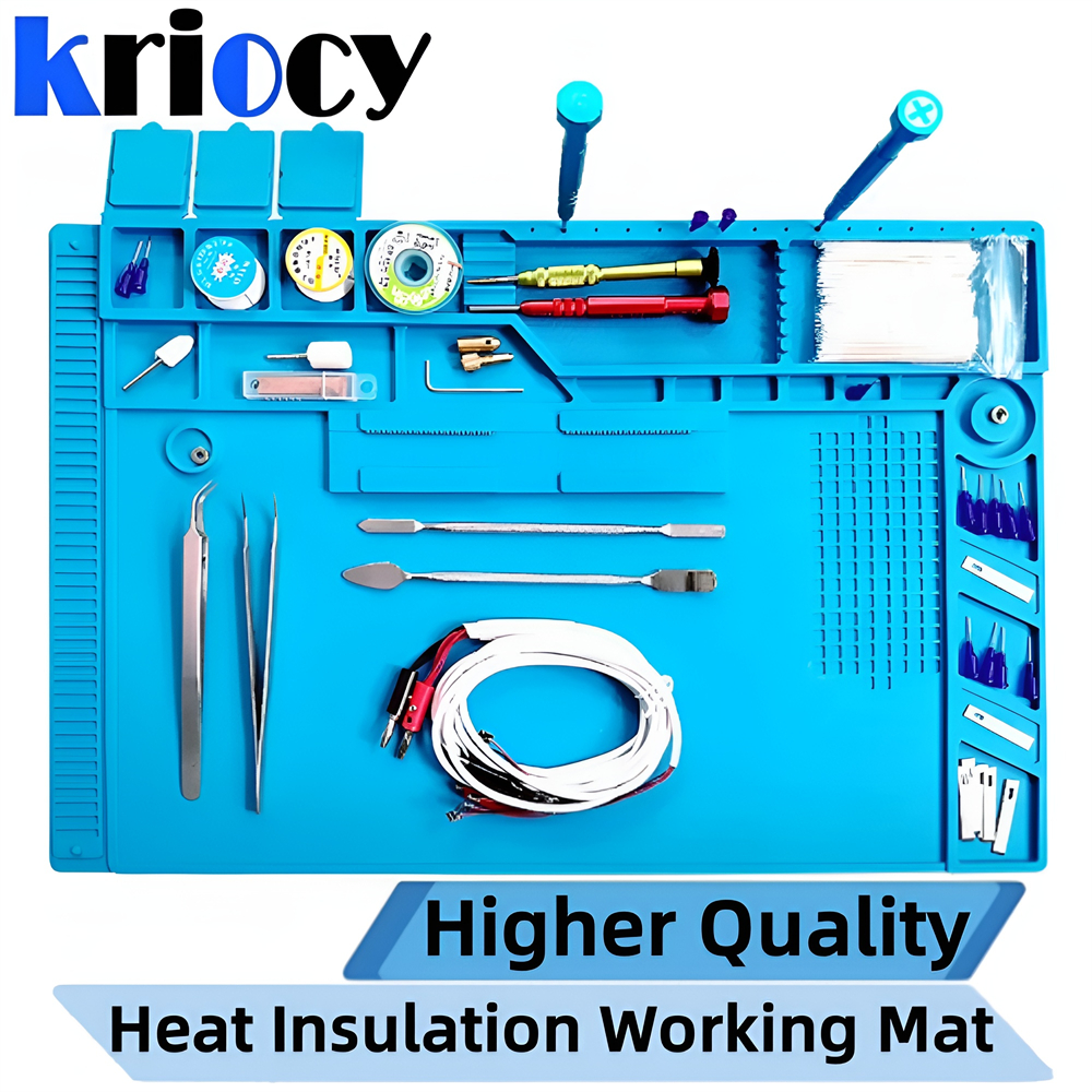 Silicone Soldering Mat ESD Ant - Electronic Repair Tutorial のレビューと価格