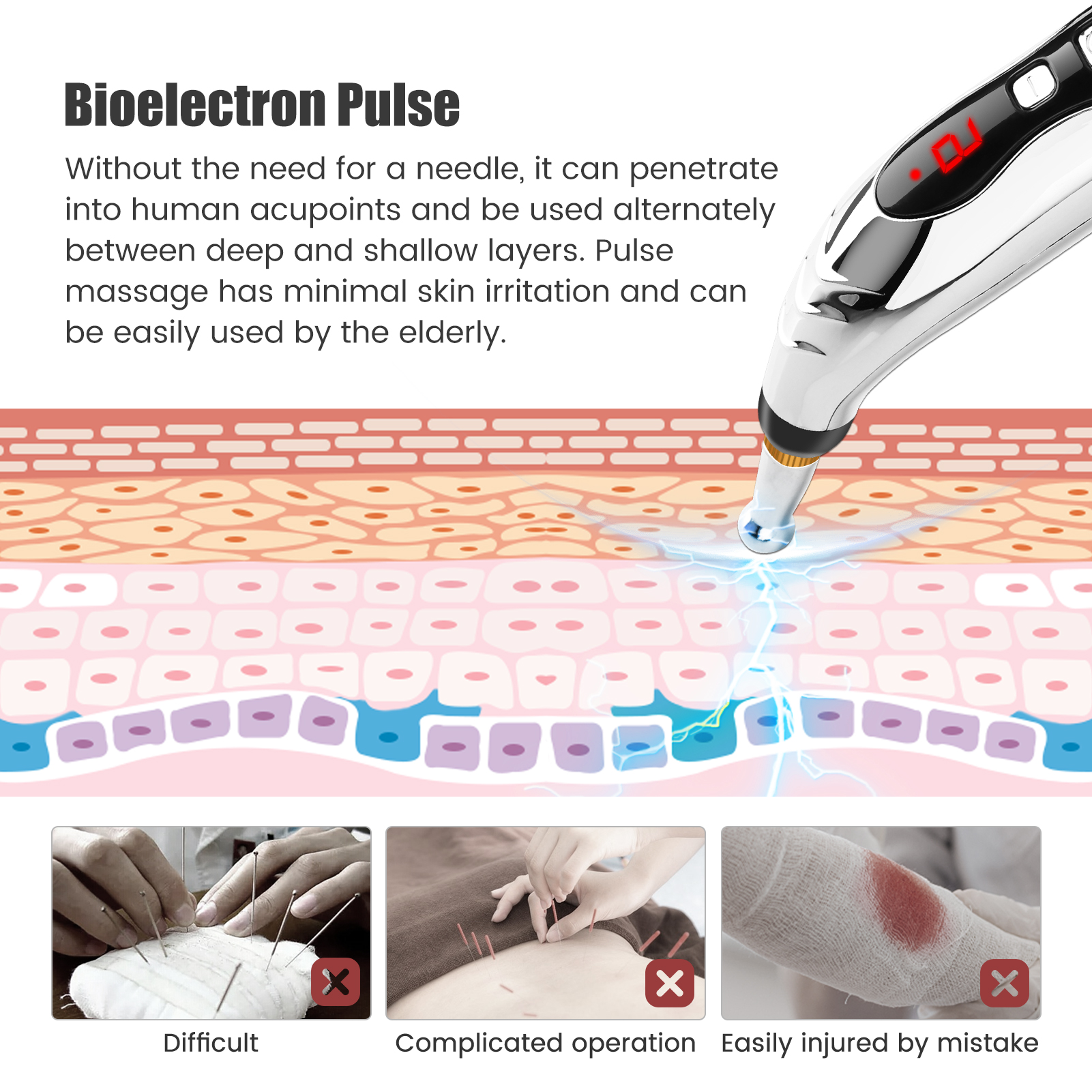 Electronic Acupuncture Pen Ele - Electronics Repair And Maintenance のレビューと価格